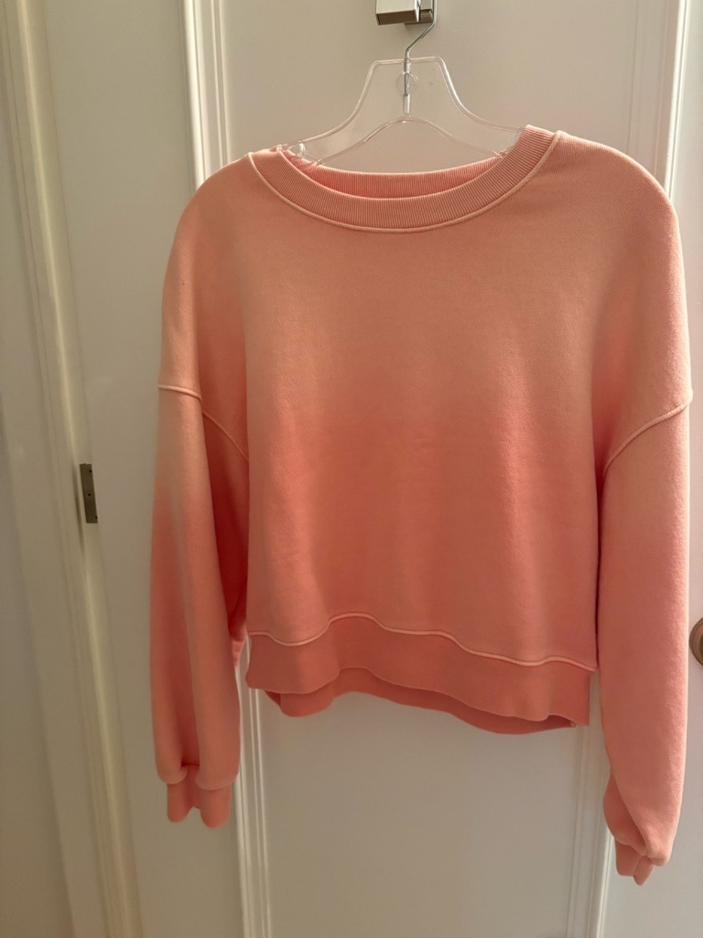 AGOLDE SMALL Cropped Crewneck Sweatshirt